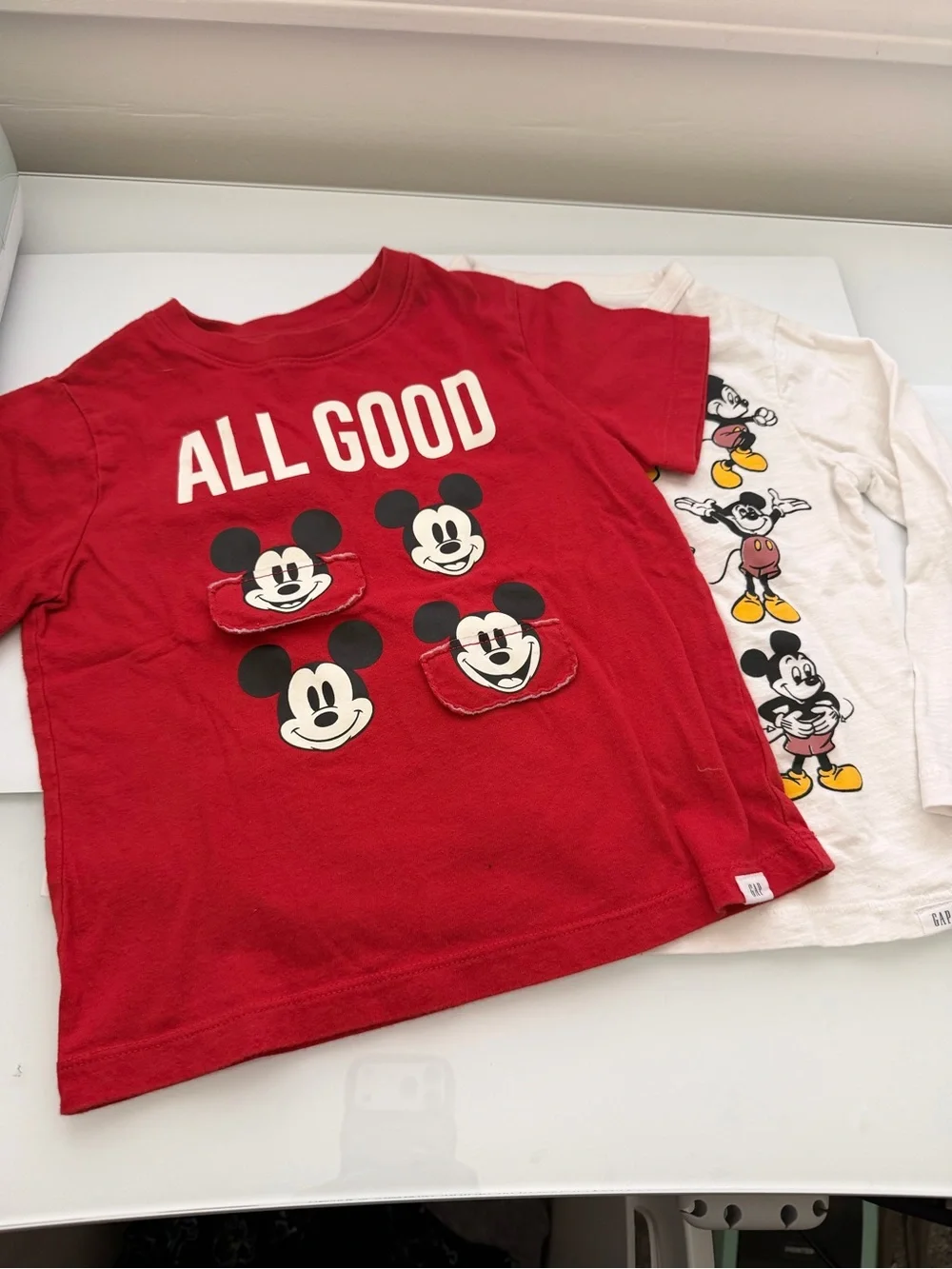 Gap Mickey Mouse sweatsuit and 2 Tops